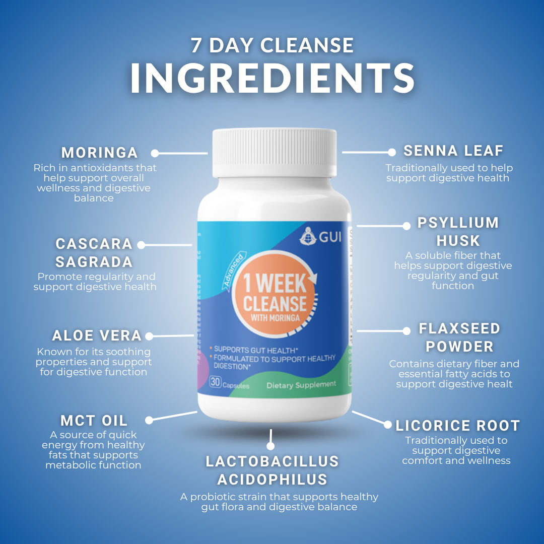 1 Week Cleanse with Moringa